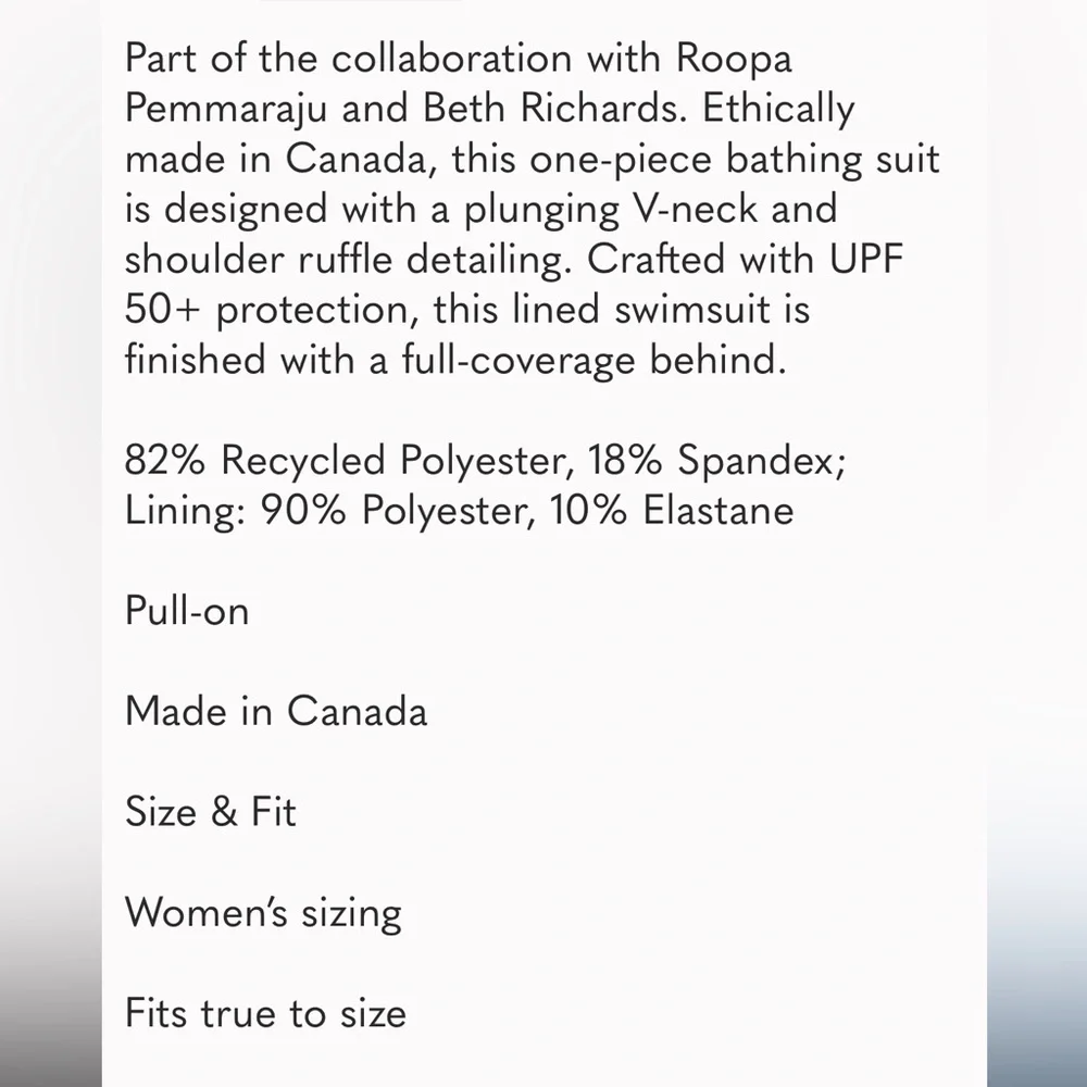 NEW💕FPMovement Beth Richards Sophia Roopa Pink Garden One Piece Swimsuit $280 - Picture 10 of 10